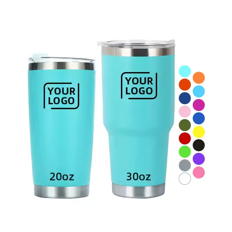 20oz 30oz подвійний стіновий вакуум ізольована кружок кави для подорожей