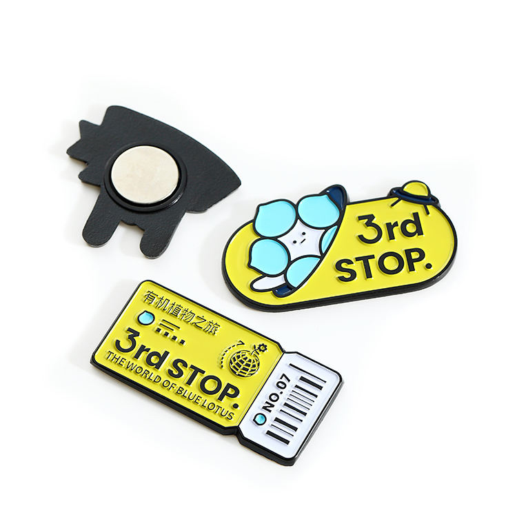 Милий металевий магніт на холодильник з рельєфним тисненням у 3d США