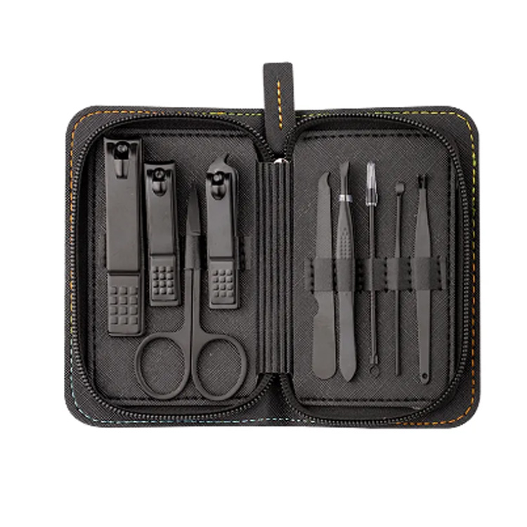 9 PCS PEDICURE SET набору манікюру для манікюру для подорожей особистого догляду