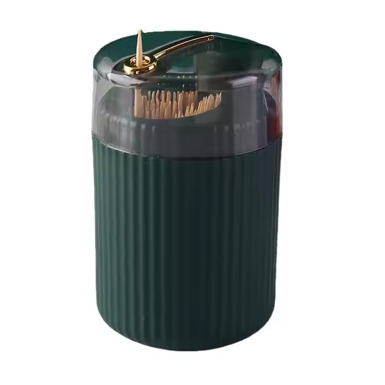 Диспенсер Push-Type Коробка для зберігання Зубочистка Тримач каністри