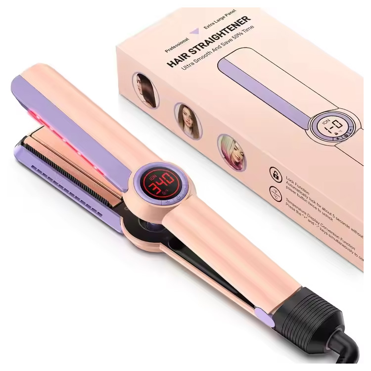 Високоефективний випрямляч для волосся Wide Plates Flat Iron