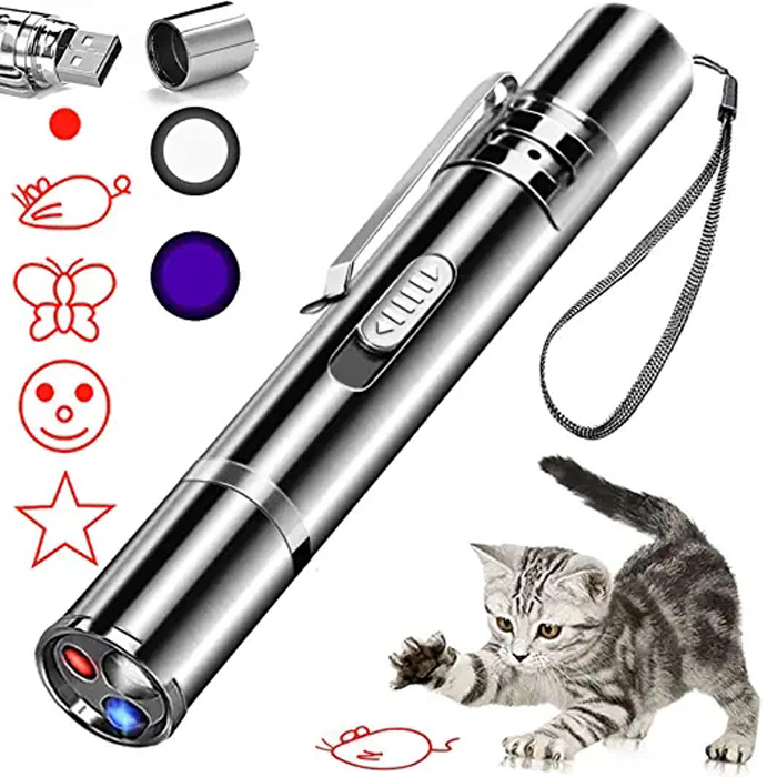 Інтерактивний манеж Пойнтер Лазерна іграшка Cat Pointer Light